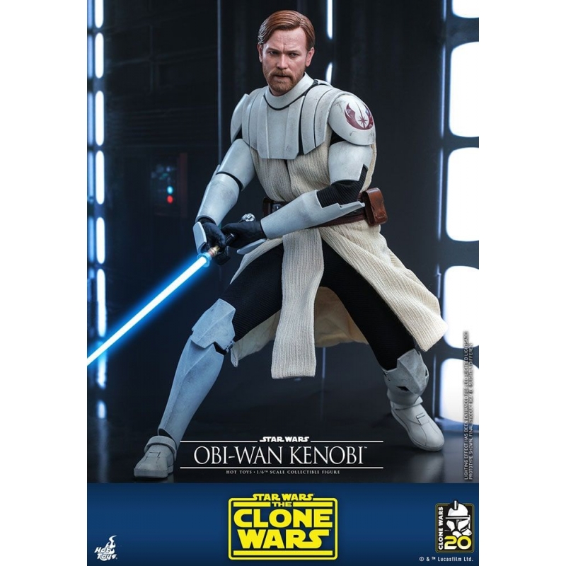 Obi Wan Kenobi Tms Hot Toys Star Wars The Clone Wars