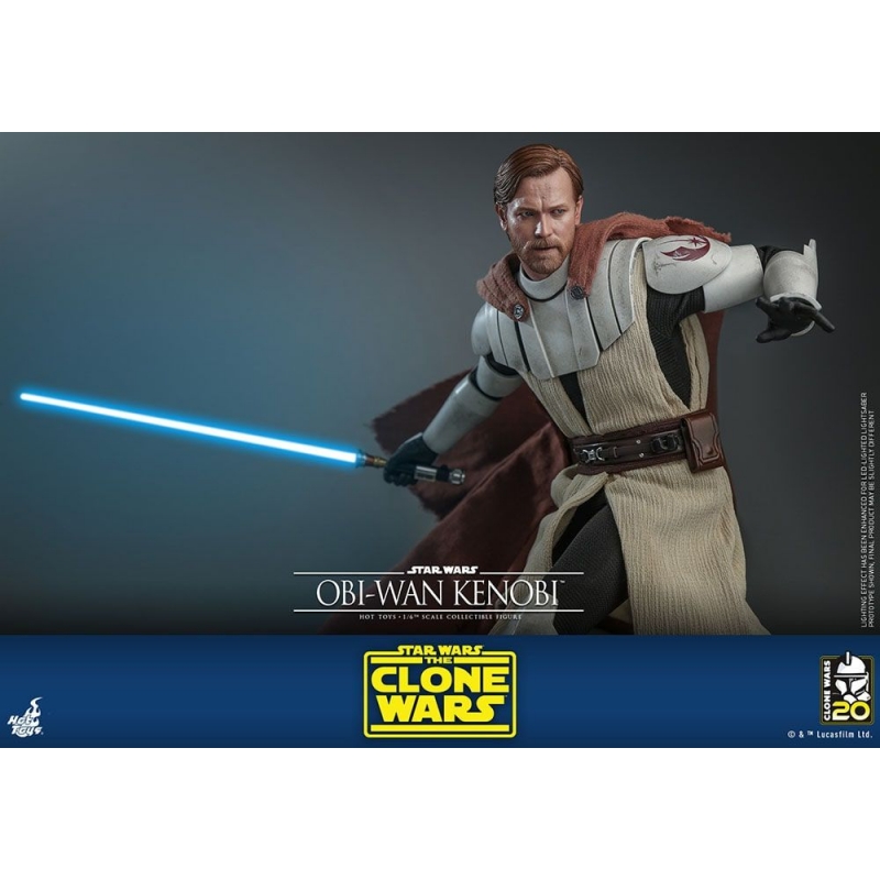 Obi Wan Kenobi TMS095 Hot Toys Star Wars The Clone Wars