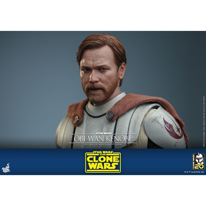 Obi Wan Kenobi Tms Hot Toys Star Wars The Clone Wars