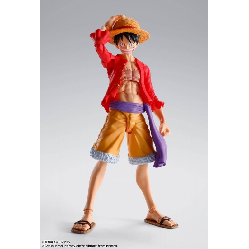 Monkey D Luffy SH Figuarts One Piece Raid On Onigashima Figure