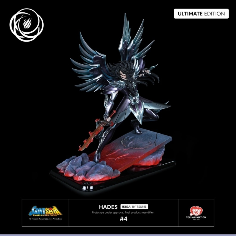 Hades Ikigai Tsume Statue Saint Seiya