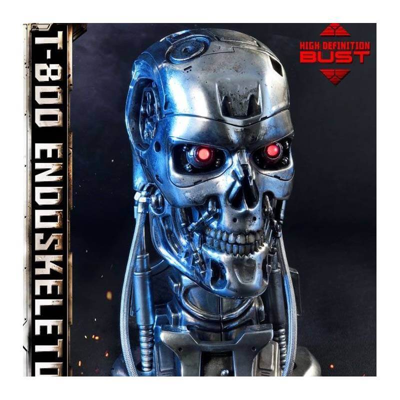 T 800 Endoskeleton Head Prime 1 Studio 1 2 Bust Terminator Buy