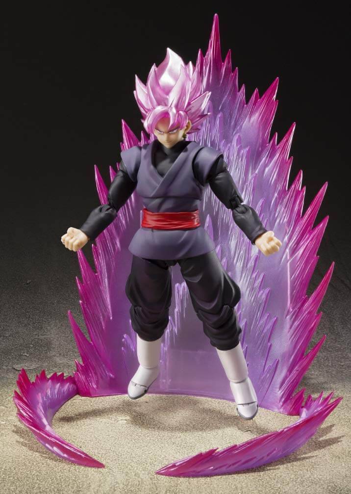 Black Goku Super Saiyan Rose Figure