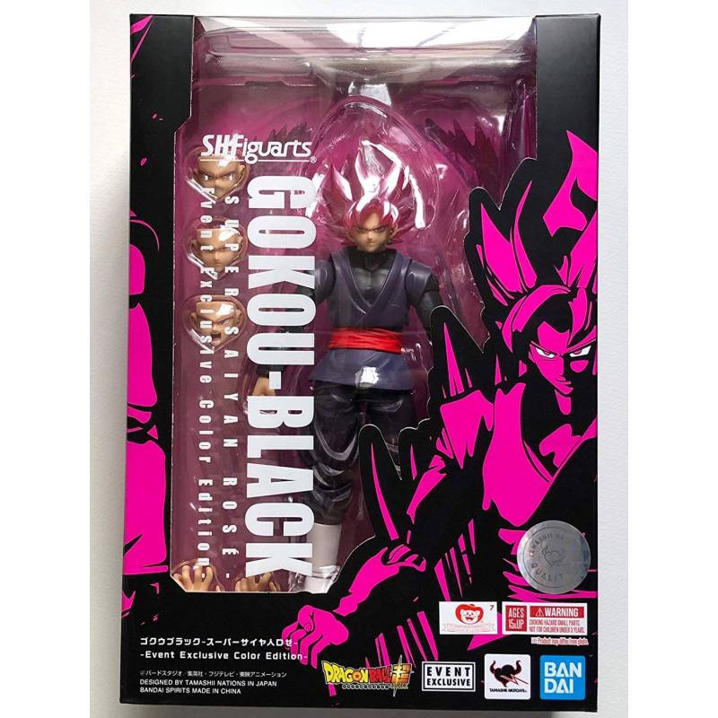 Goku Black Super Saiyan Rose Sh Figuarts Event Exclusive Color Dragon Ball Super 6095