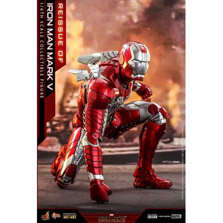 Hot Toys Marvel Movie Masterpiece Iron Man Mark V Collectible Figure