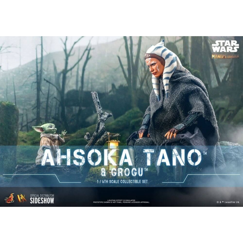 Ahsoka Tano and Grogu | Hot Toys | Star Wars The Mandalorian