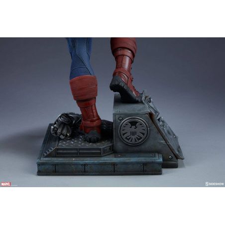 captain america sideshow statue