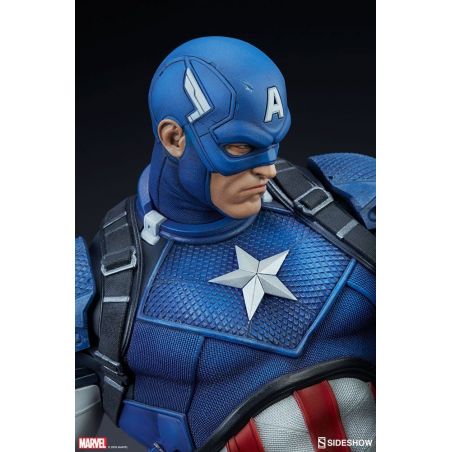 captain america sideshow statue