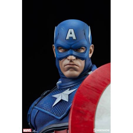 captain america sideshow statue