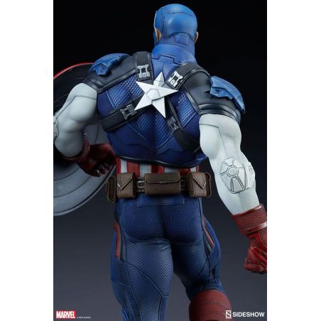 captain america sideshow statue