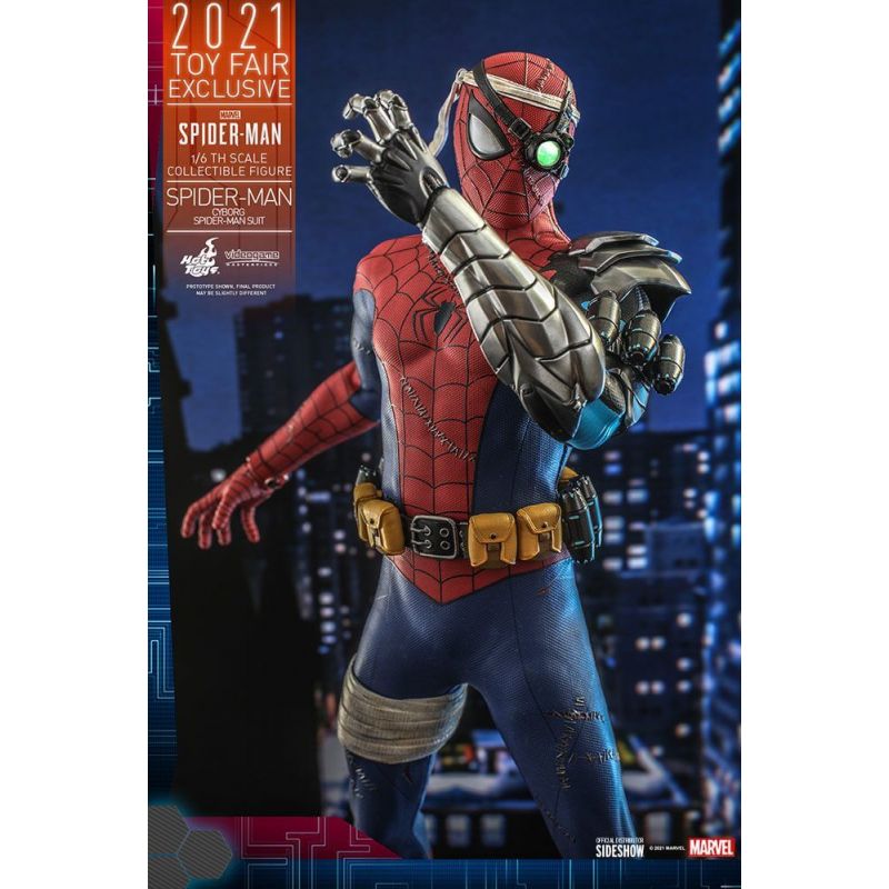 Spider-Man Cyborg Suit Toy Fair Exclusive VGM51 | Hot Toys | Marvel's