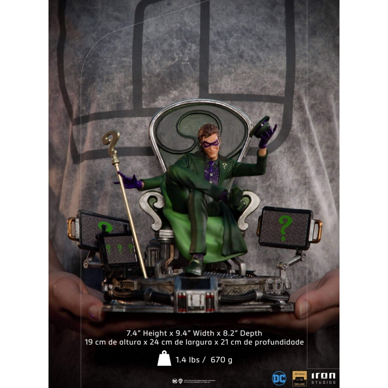 The Riddler Deluxe Art Scale | Iron Studios figure | DC Comics