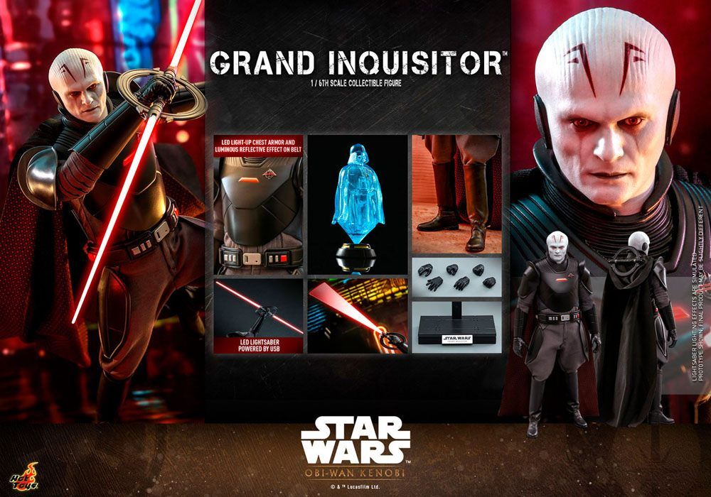 Grand Inquisitor TV Masterpiece TMS082 | Hot Toys | Star Wars Obi 