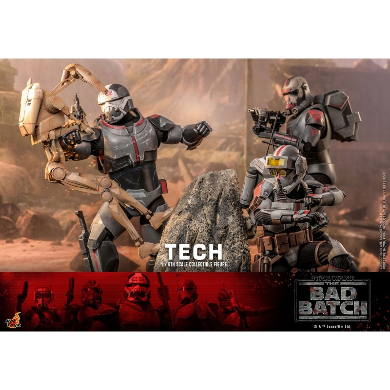 Tech TMS098 | Hot Toys figure | Star Wars the bad batch