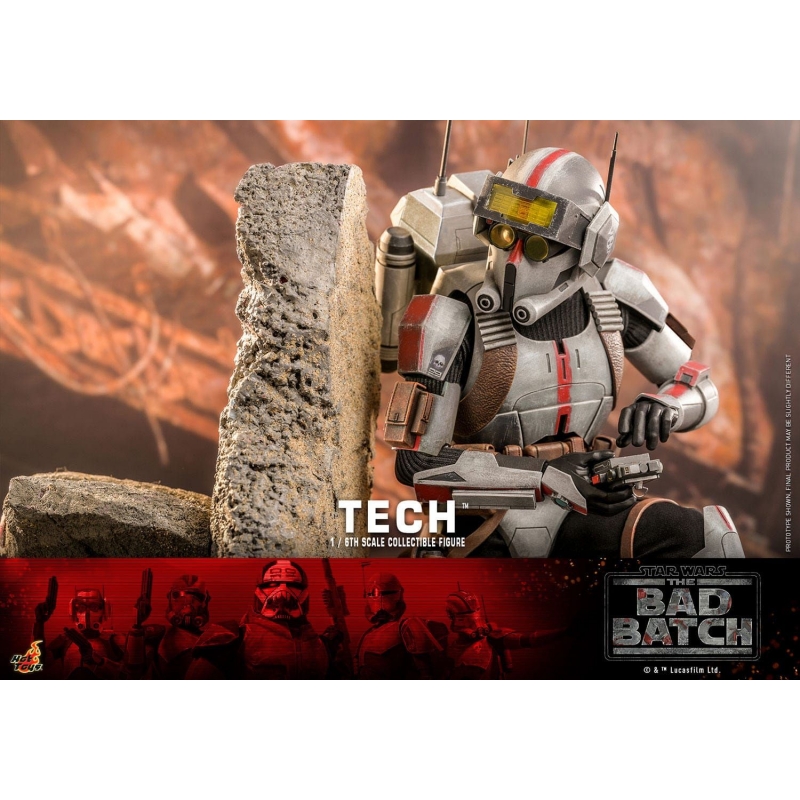 Tech TMS098 | Hot Toys figure | Star Wars the bad batch