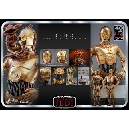 C-3PO Movie Masterpiece MMS701D56 40th anniversary | Hot Toys