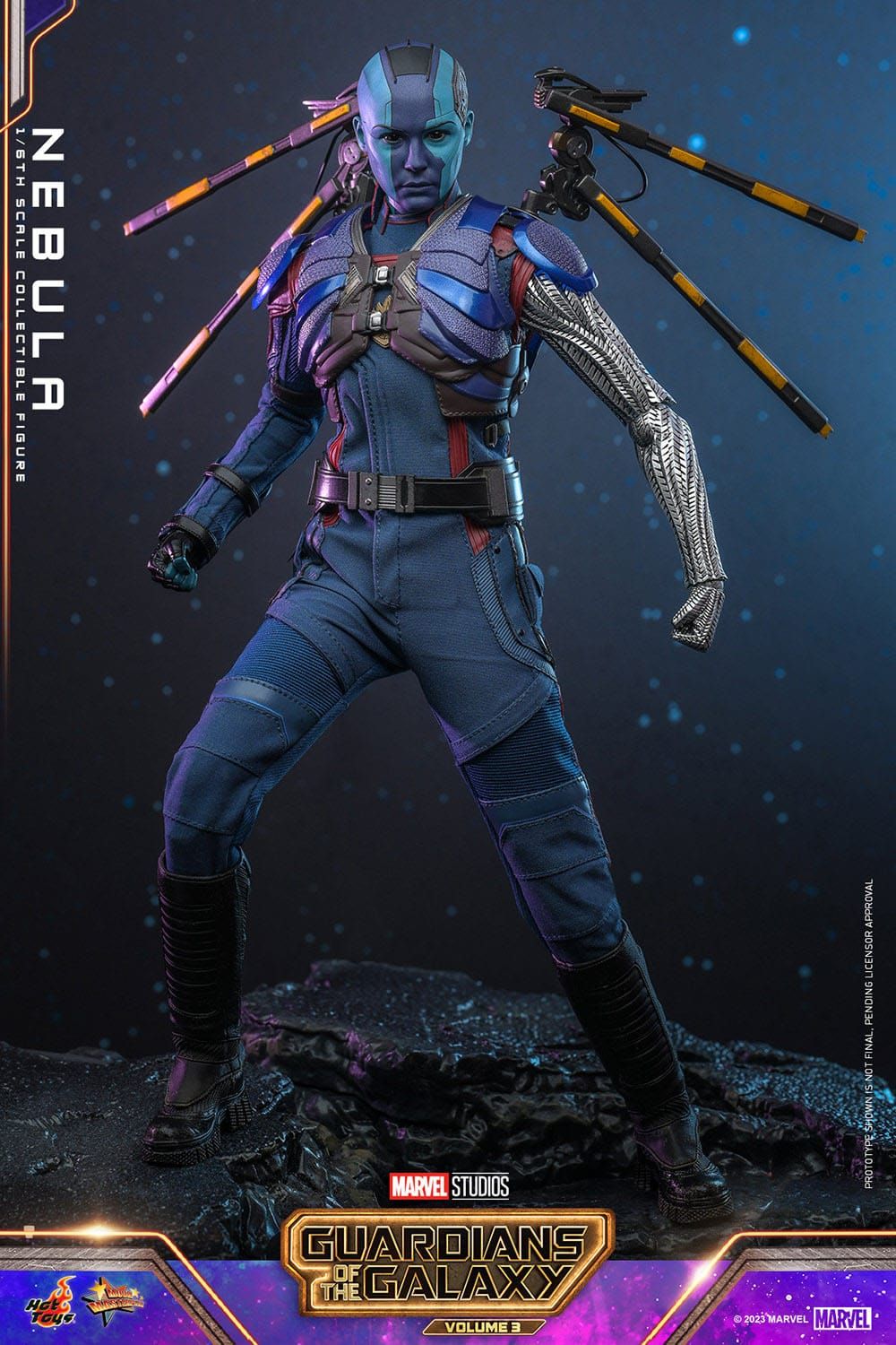 Nebula MMS714 | Hot Toys | Guardians of the galaxy volume 3