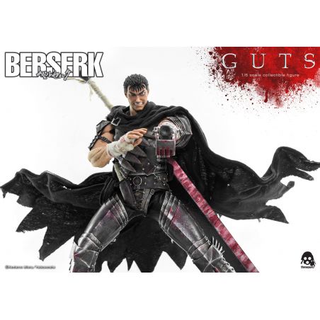 Threezero Collectible Figure: Berserk - Guts Espadachin Negro