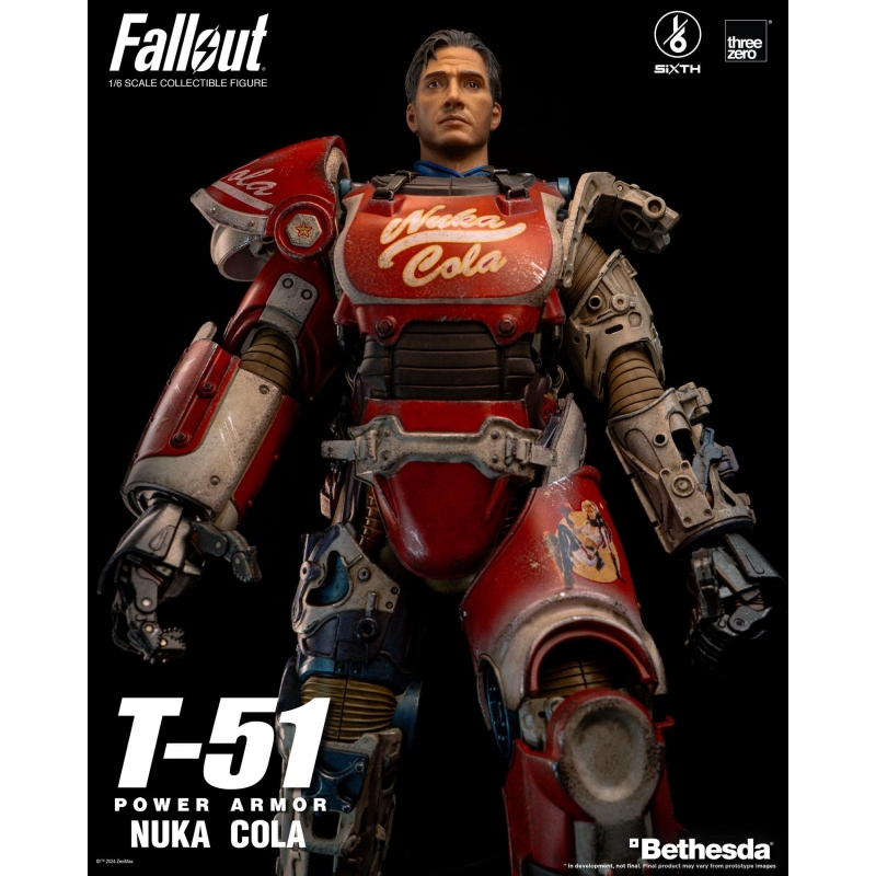 T-51 Nuka Cola Power Armor ThreeZero 1/6 figure Fallout