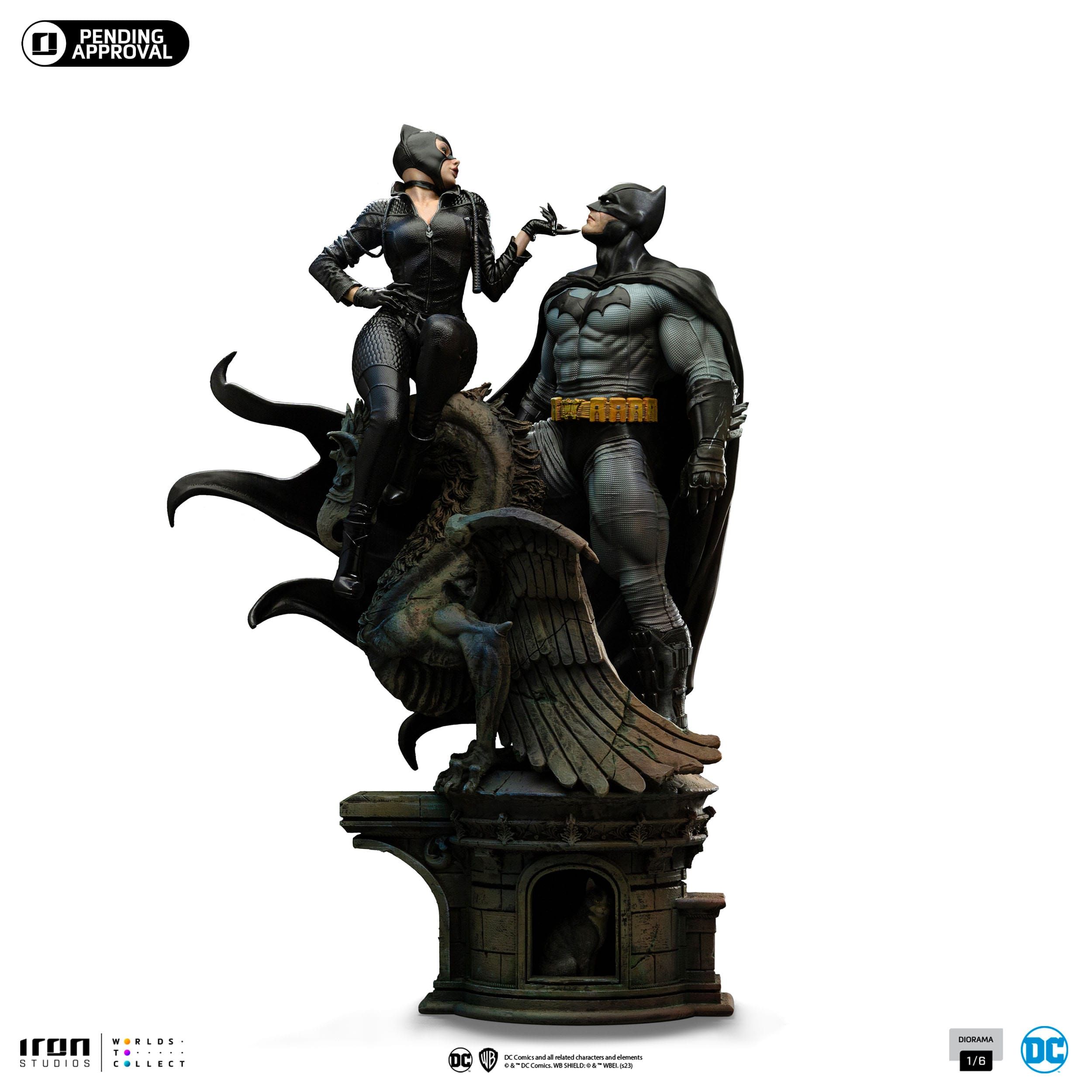 Batman, Joker, Catwoman Statues newest