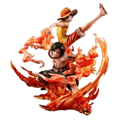 Luffy and Ace Portrait of Pirates P.O.P. NEO Maximum bond between brothers  20th | Megahouse | One Piece