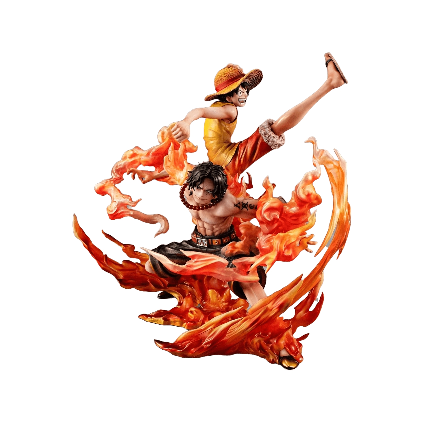 Luffy ace shops figure