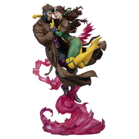 Rogue and Gambit Sideshow 1/5 statue X-Men